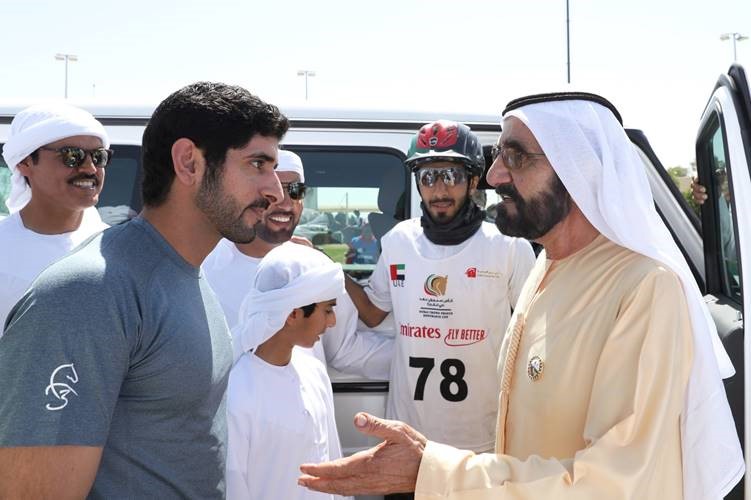Mohammed bin Rashid watches finale of Dubai Crown Prince Endurance Cup Festival