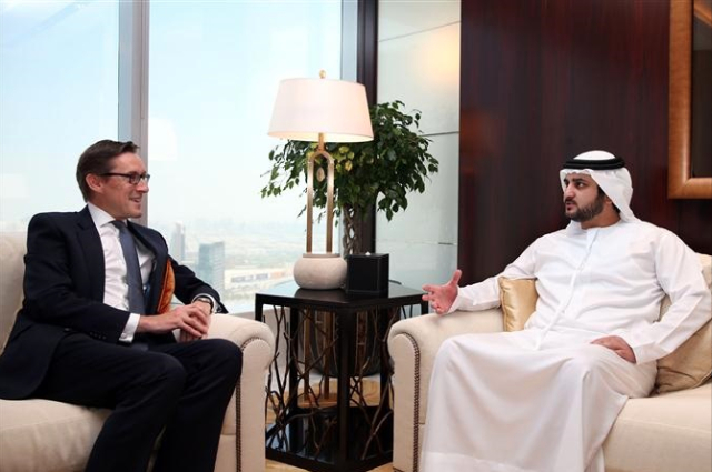 محمد بن راشد يدشّن مشروع "باب المتوسط" بتونس 