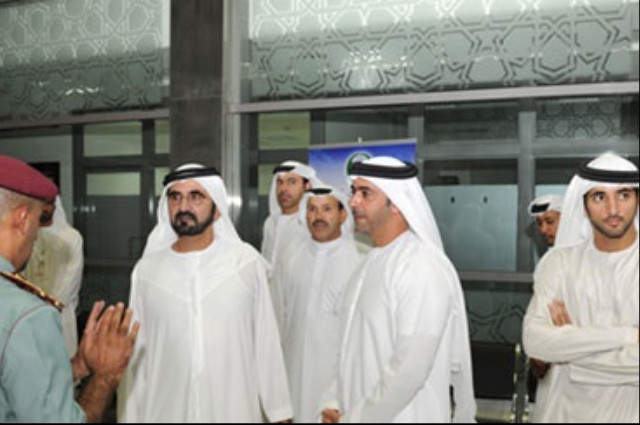 Mohammed Bin Rashid visits Al Dara boarder checkpoint