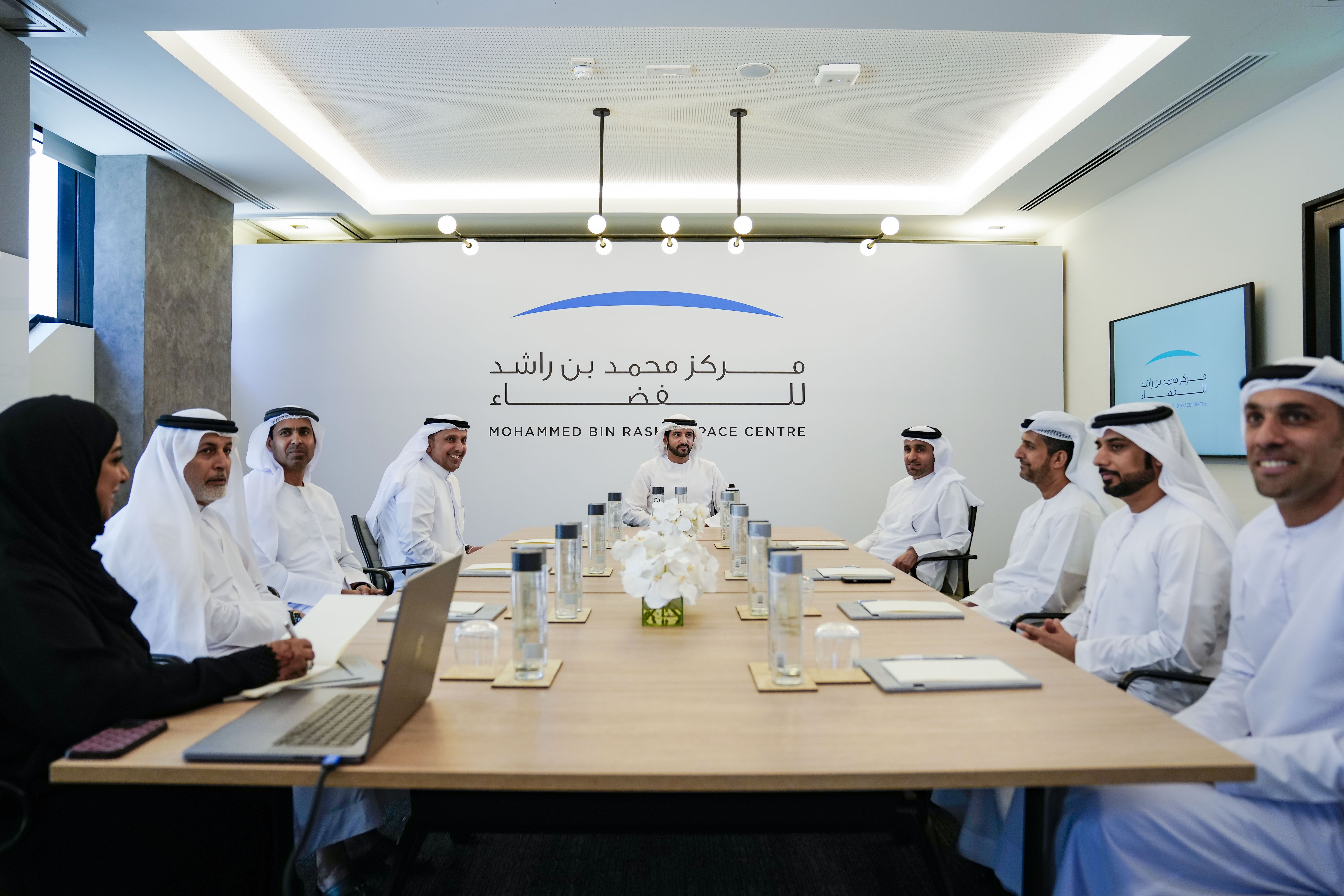 Hamdan bin Mohammed chairs meeting of Mohammed Bin Rashid Space Centre Board of Directors