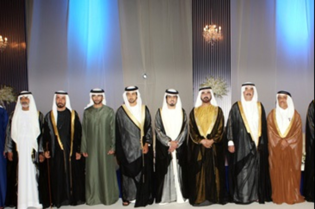 Mohammed Bin Rashid attends the wedding of Dubai Police Chief's son 