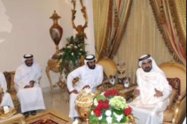 Mohammed Bin Rashid Attends a Banquet Hosted By Dr. Sheikh Saeed Bin Mohammed Al Nahyan on The Occasion of The Graduation of His Son
