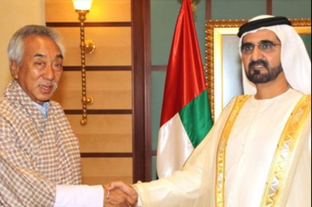 Mohammed bin Rashid receives Bhutanese special envoy