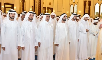 محمد بن راشد يستقبل رئيسي بنجلاديش وكازاخستان ورئيس وزراء لوكسمبورج