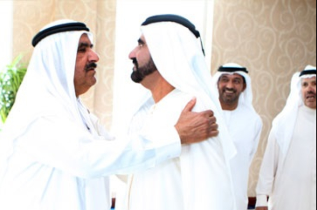 Mohammed bin Rashid visits Britain 