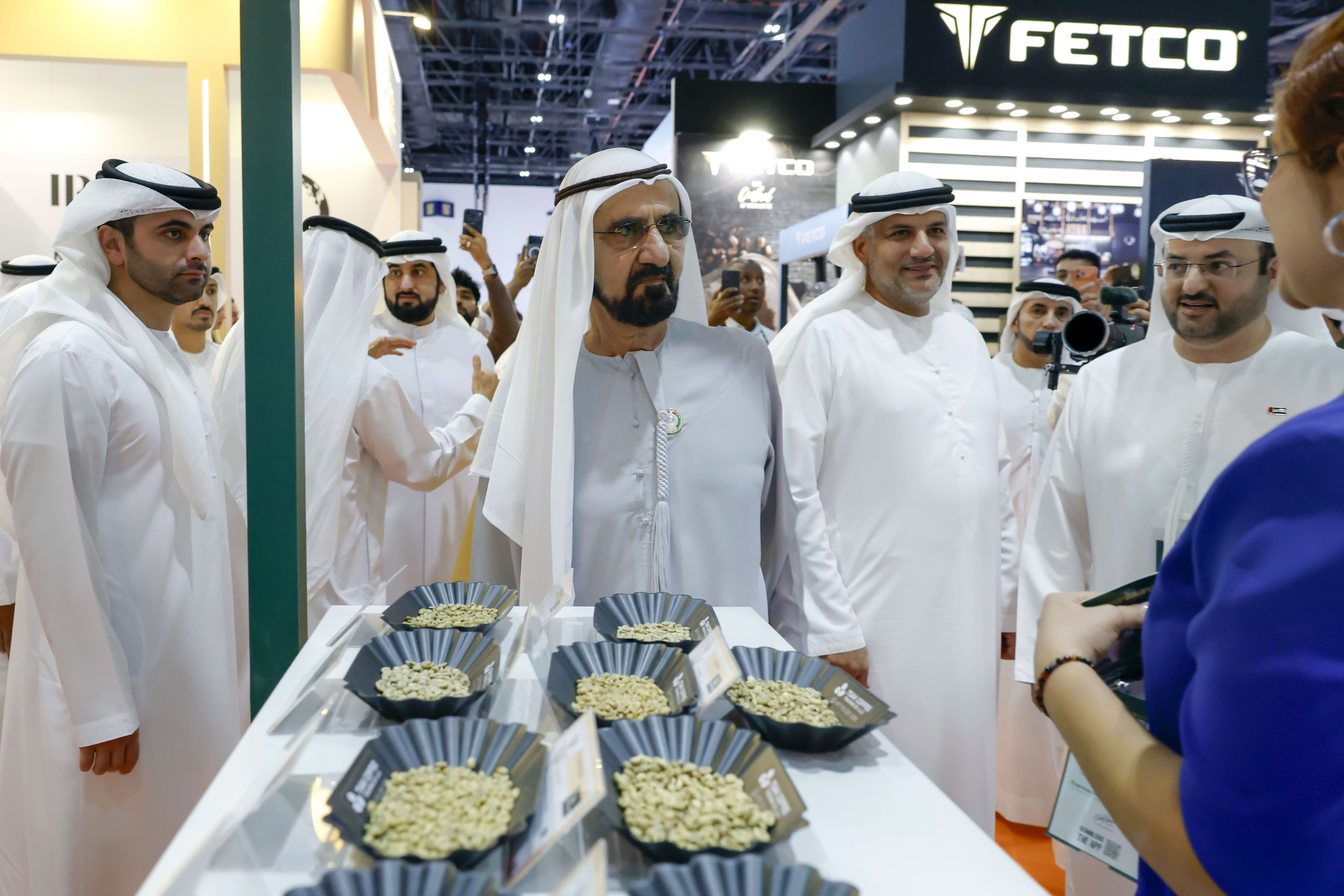Mohammed bin Rashid visits World of Coffee Dubai as exhibition marks its fifth edition