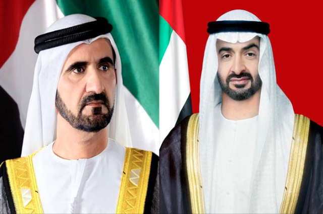 محمد بن راشد يستقبل رئيس وزراء اليابان 
