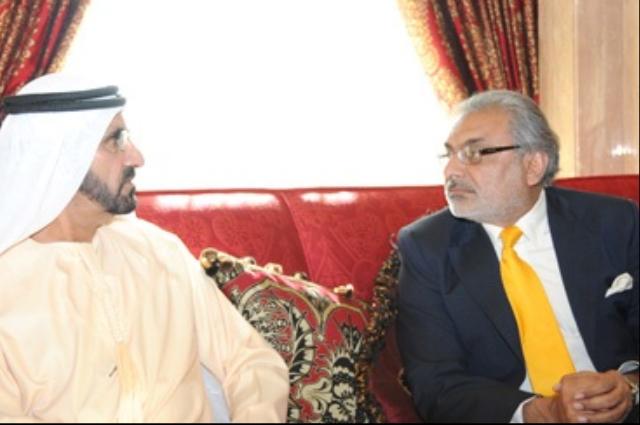 Mohammed bin Rashid receives the new Pakistani Ambassador