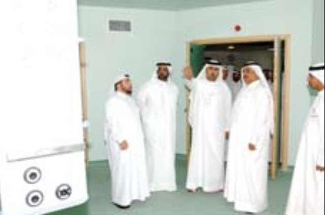 Hamdan bin Rashid Tours a Number of Health and Service Premises in Hatta