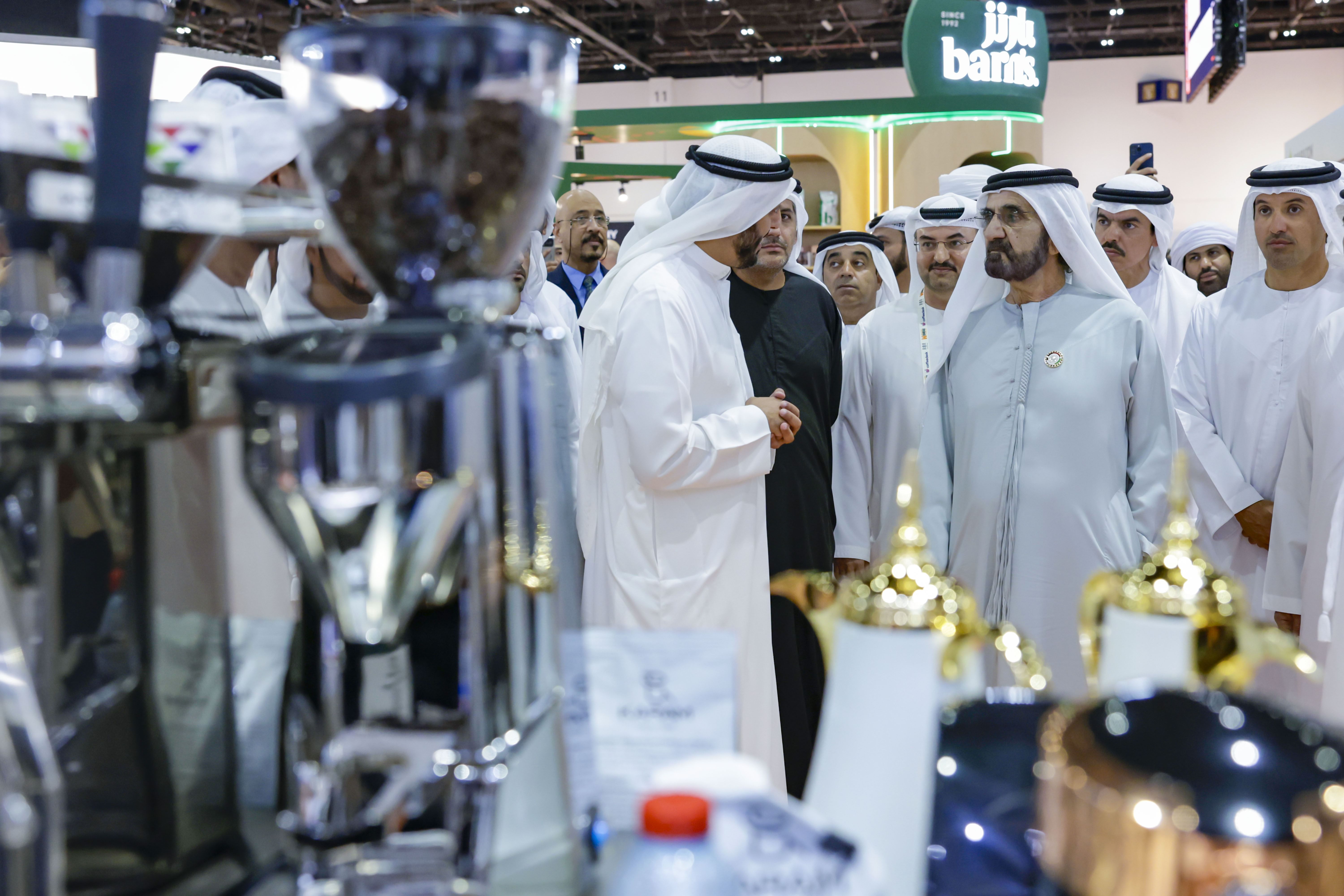 Mohammed bin Rashid visits 'World of Coffee 2024' exhibition