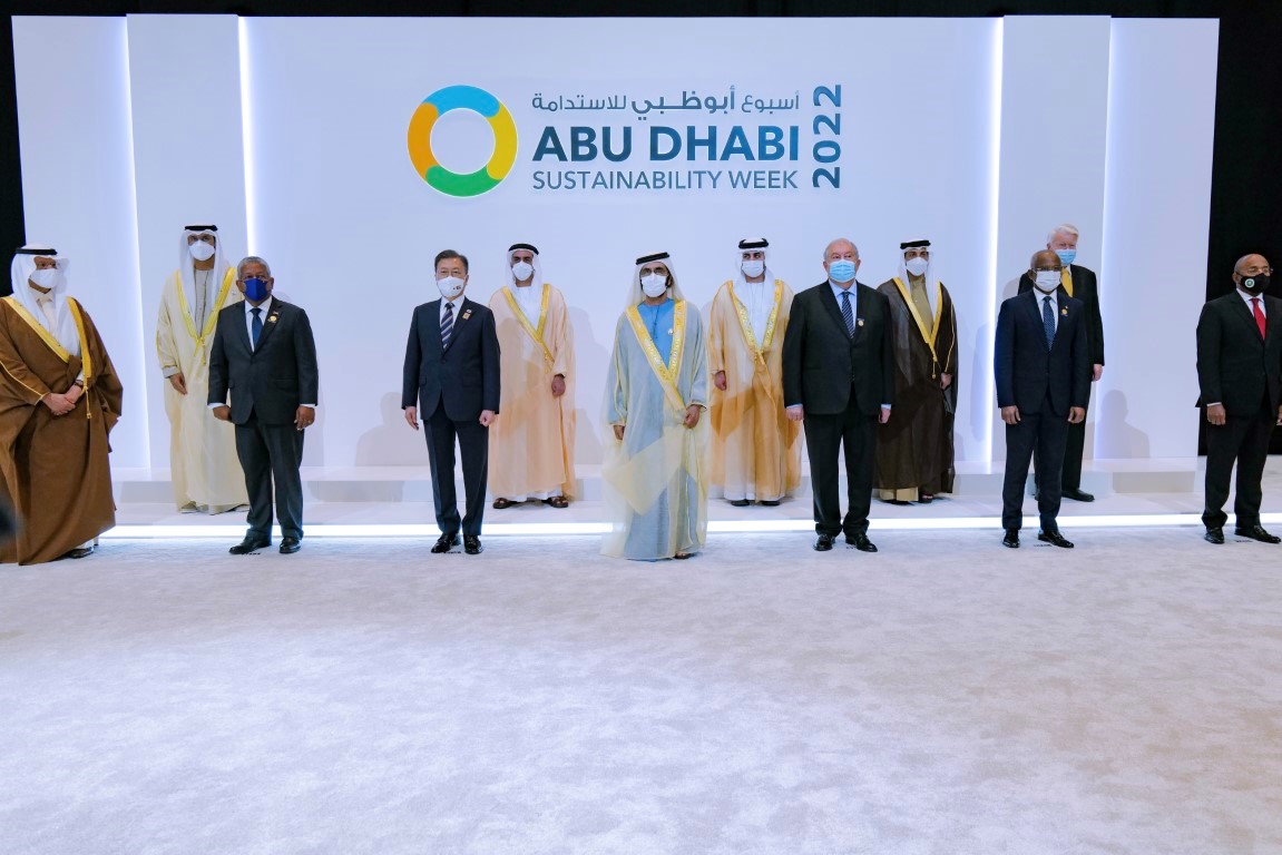 Mohammed bin Rashid attends Abu Dhabi Sustainability Week opening ceremony at Expo 2020 Dubai