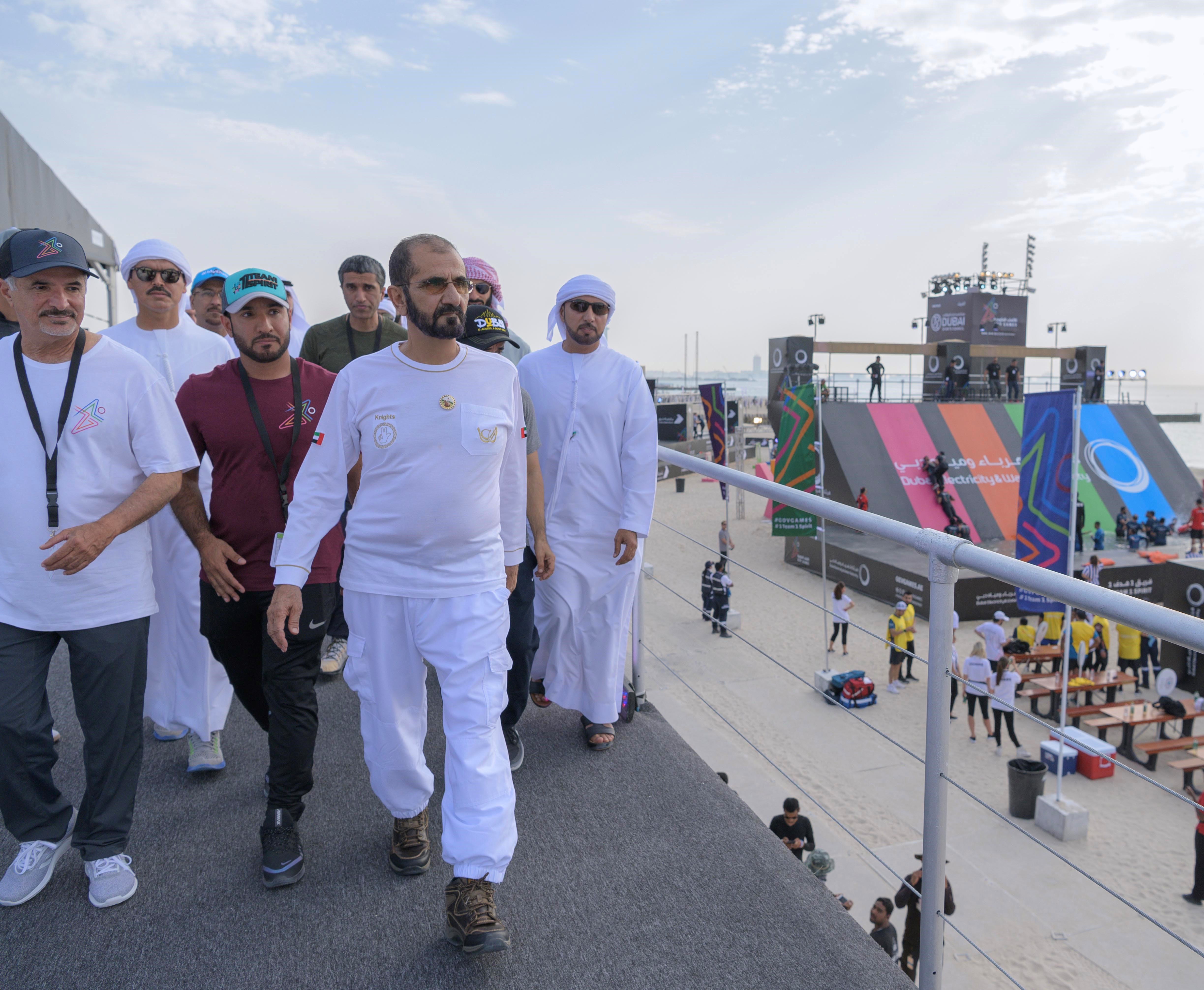 Mohammed bin Rashid attends Gov Games 2019