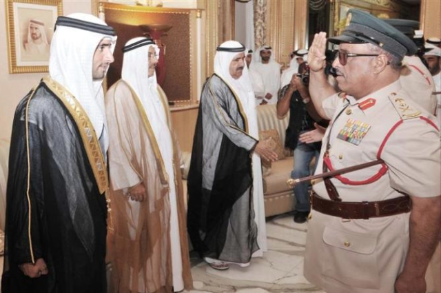 Dubai Crown Prince receives Eid well-wishers