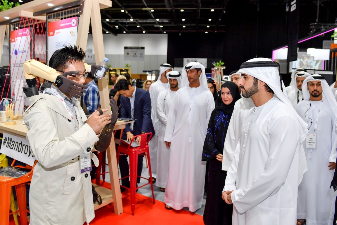 Hamdan bin Mohammed opens GITEX Technology Week 2019
