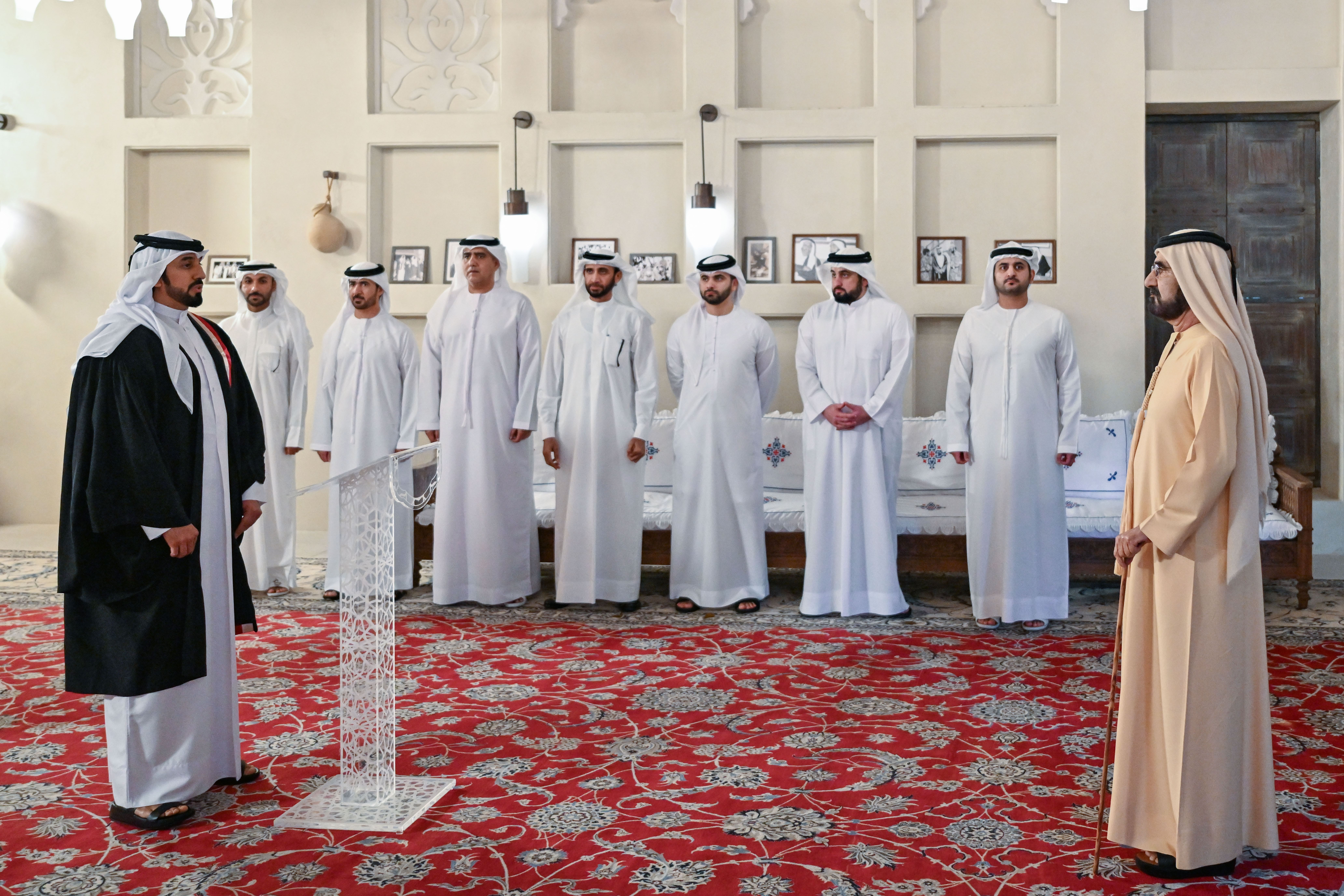 Mohammed bin Rashid presides over swearing-in of Public Prosecution members appointed as judges