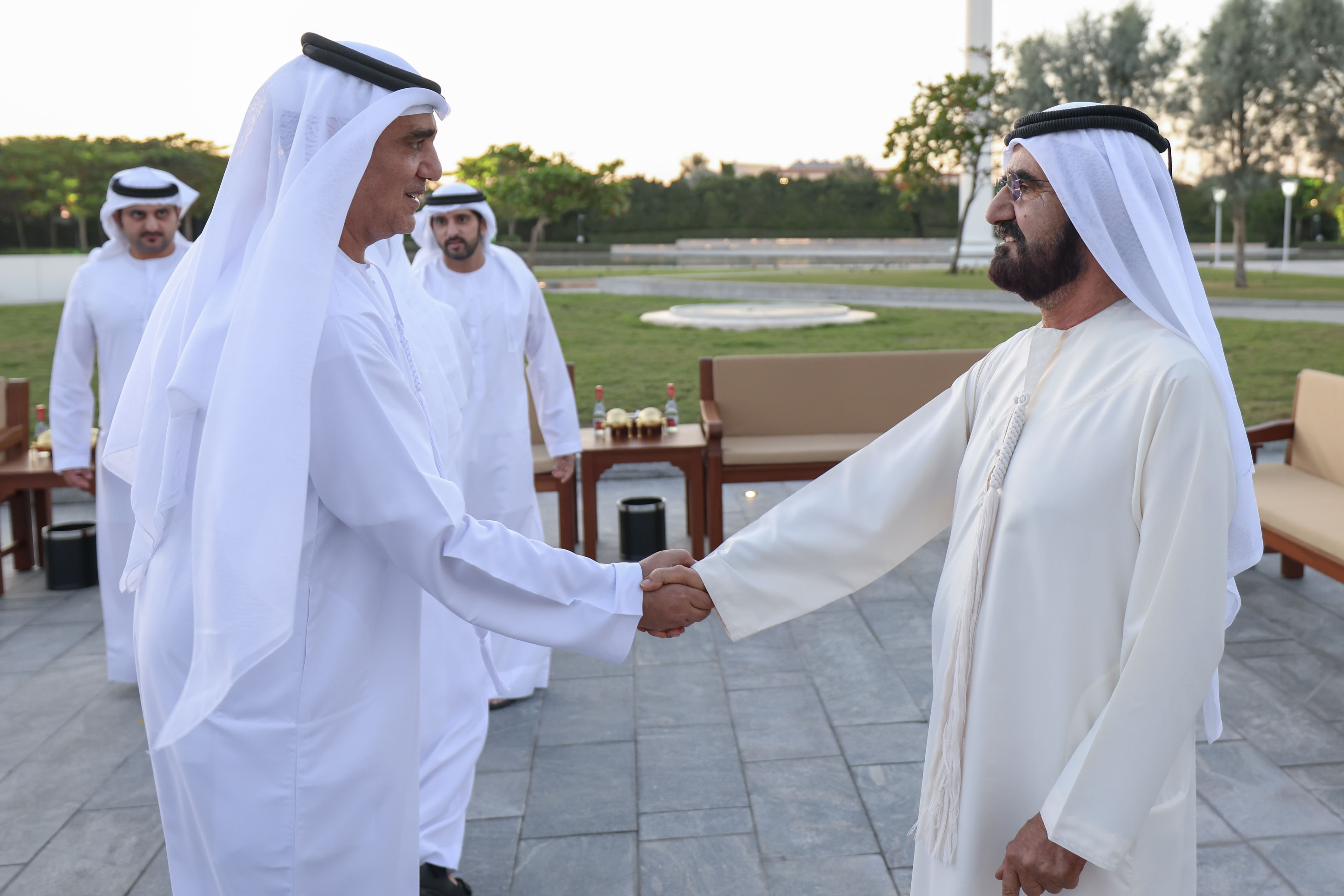 Mohammed bin Rashid receives Ramadan well-wishers