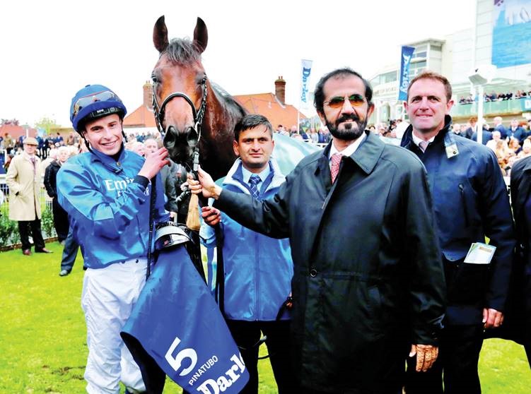 Mohammed bin Rashid and Hamdan bin Rashid witness the closing of «Dubai Heroes of the Future» at Newmarket