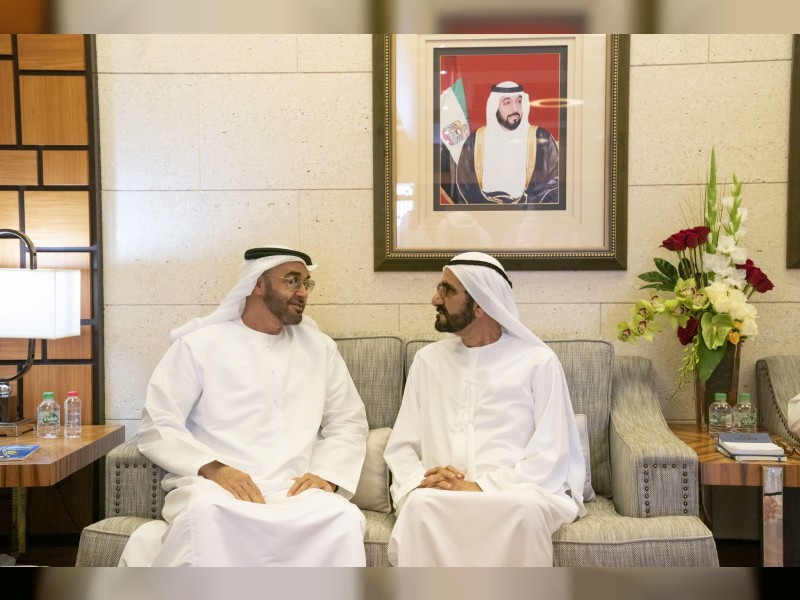 UAE VP, Abu Dhabi Crown Prince meet