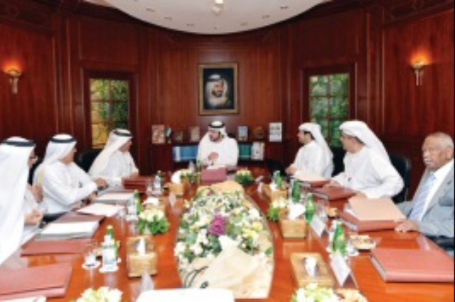 Maktoum bin Mohammed Chairs a Judicial Council Meeting in Dubai  