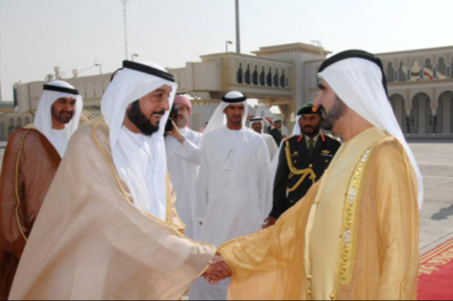 Mohammed sees Khalifa off as he leaves for OPEC Summit in Riyadh 
