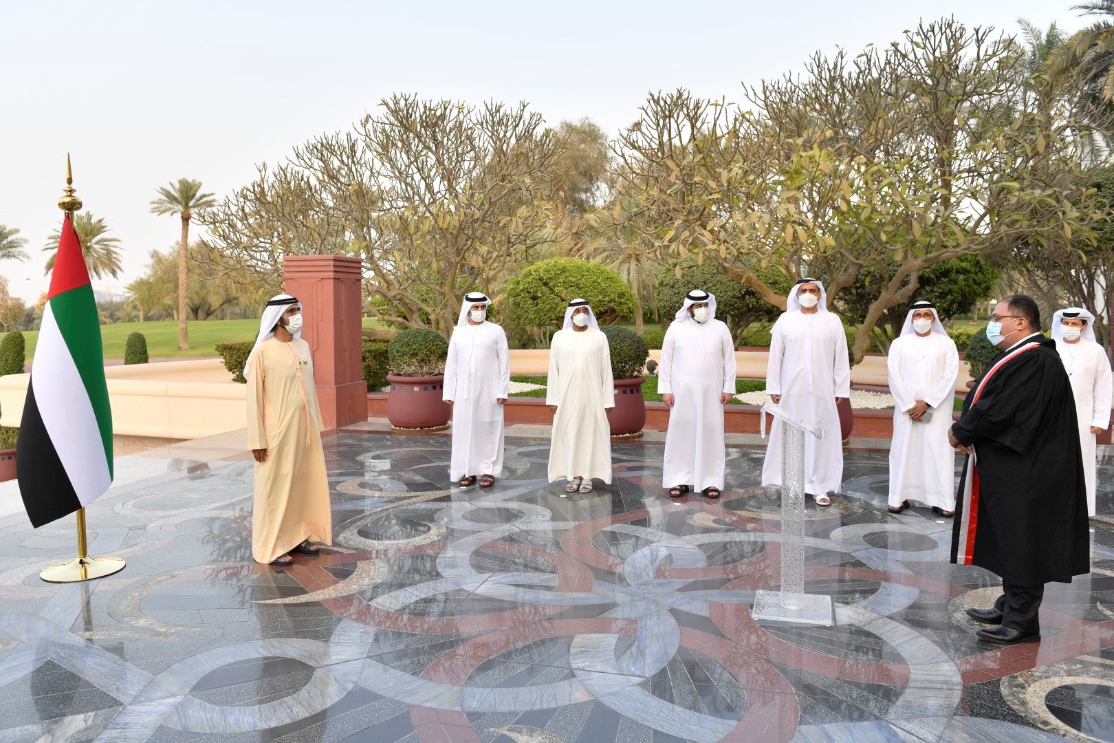 Eleven judges sworn-in before Mohammed bin Rashid