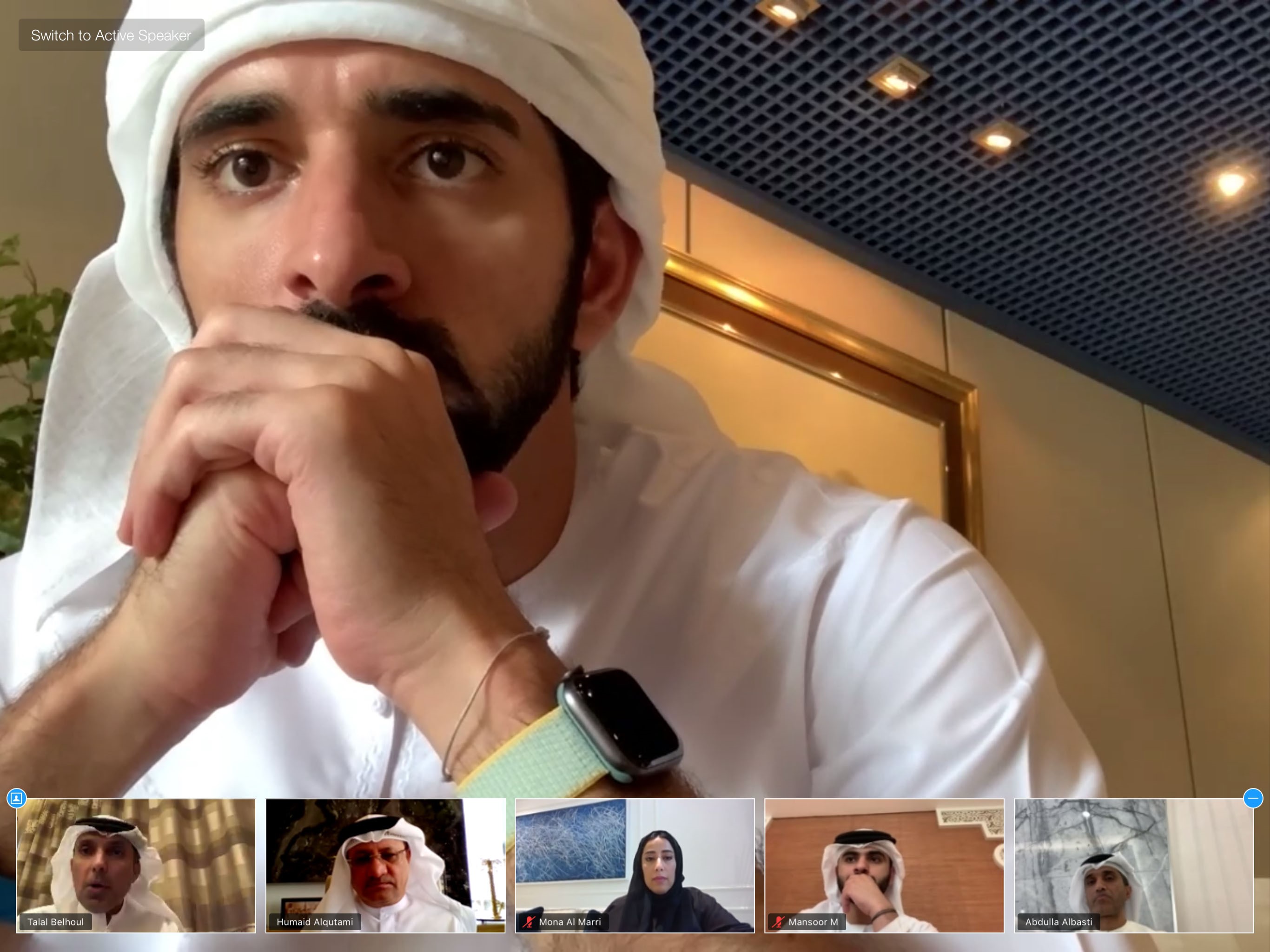 Hamdan bin Mohammed chairs remote meeting of Dubai’s Supreme Committee of Crisis and Disaster Management