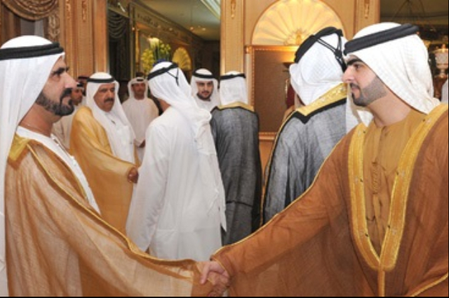 Mohammed Bin Rashid receives well-wishers for Eid Al Adha