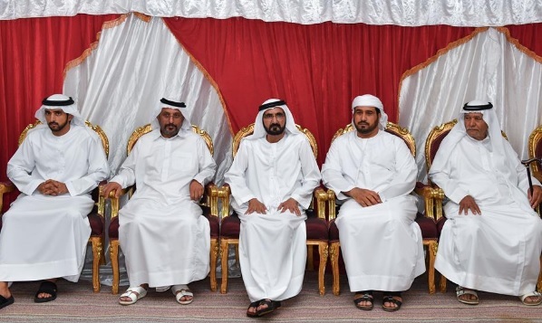 حمدان بن راشد يستقبل قنصلي سنغافورة وتايلند