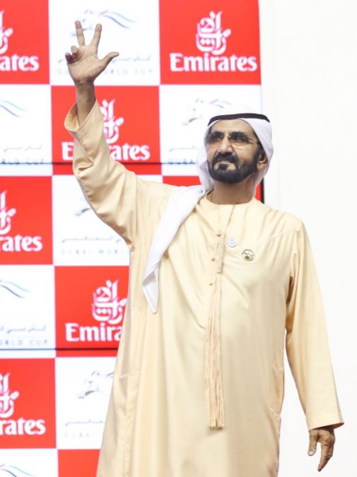 محمد بن راشد يشهد تتويج «جودولفين» بلقب كأس دبي العالمي