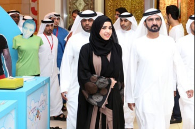 محمد بن راشد يستقبل الدبلوماسي الإماراتي ناجي النعيمي 