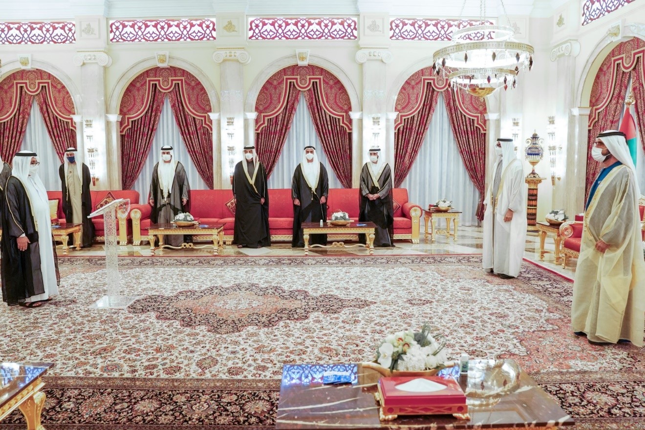 Mohammed bin Rashid and Mohamed bin Zayed preside over swearing-in of two new Ministers of State