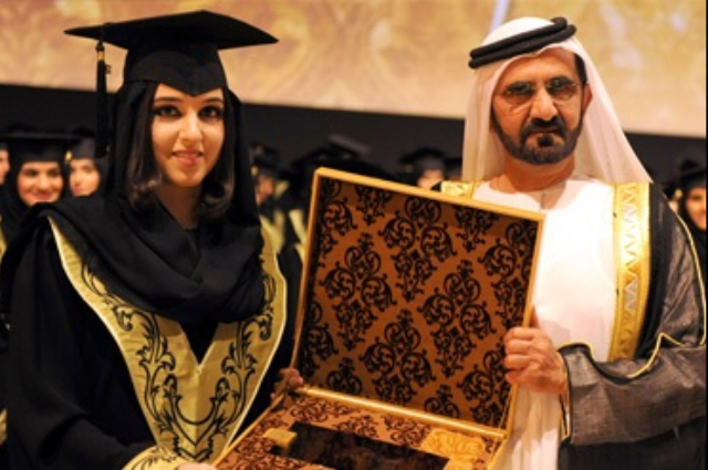 Mohammed bin Rashid attends Zayed University graduation ceremony