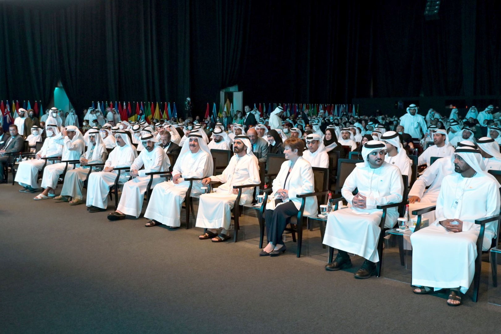 Mohammed bin Rashid attends IMF Managing Director’s address at WGS2022
