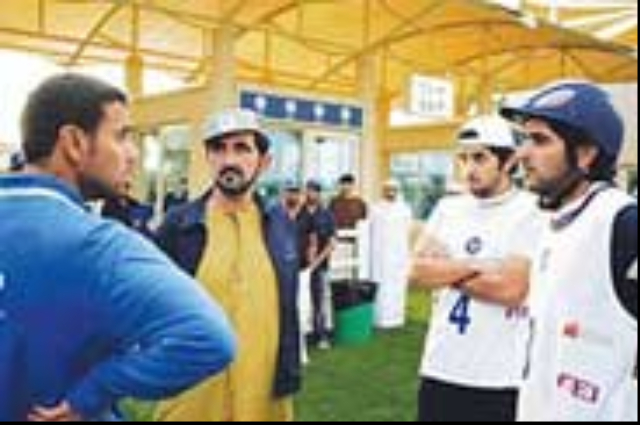 Mohammed bin Rashid attends Maktoum Bin Hamdan Endurance Race 