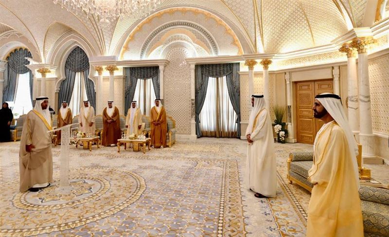 Before Mohammed bin Rashid and Mohamed bin Zayed, new minister and judges sworn in