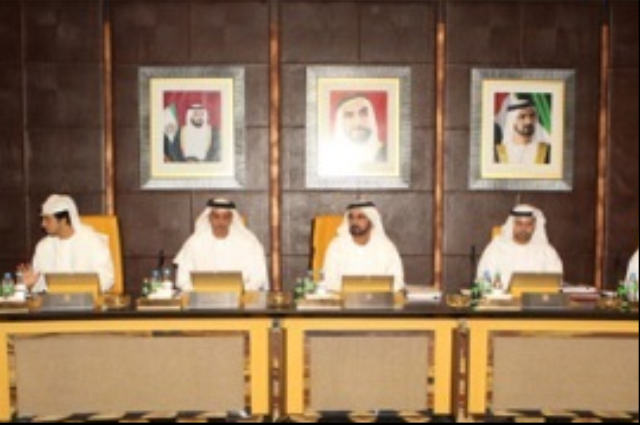 Mohammed bin Rashid chairs a Cabinet meeting