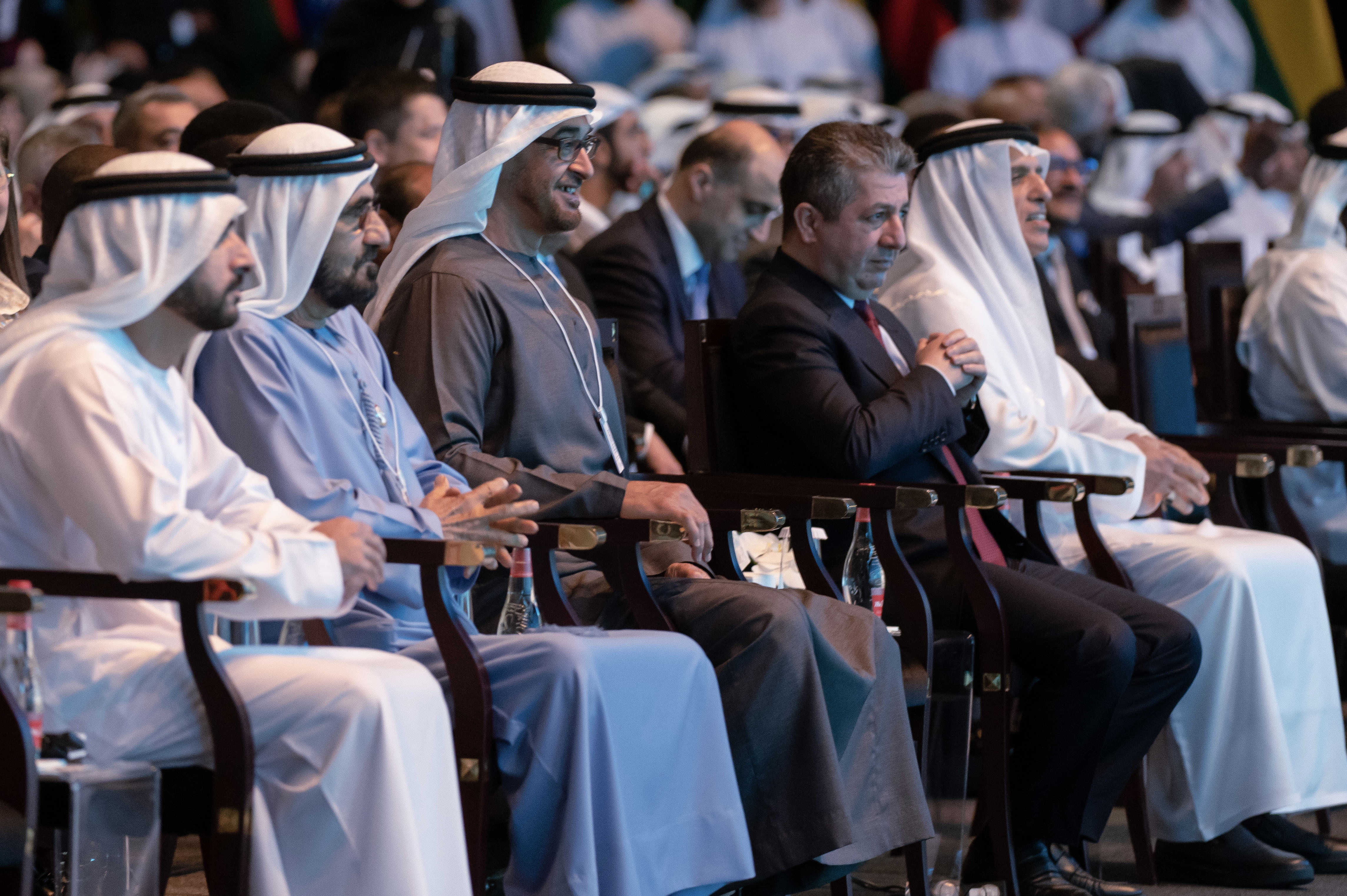 UAE President and Mohammed bin Rashid attend key session addressed by the Managing Director of the International Monetary Fund