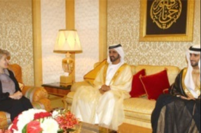 Mohammed bin Rashid receives UNESCO Director-General