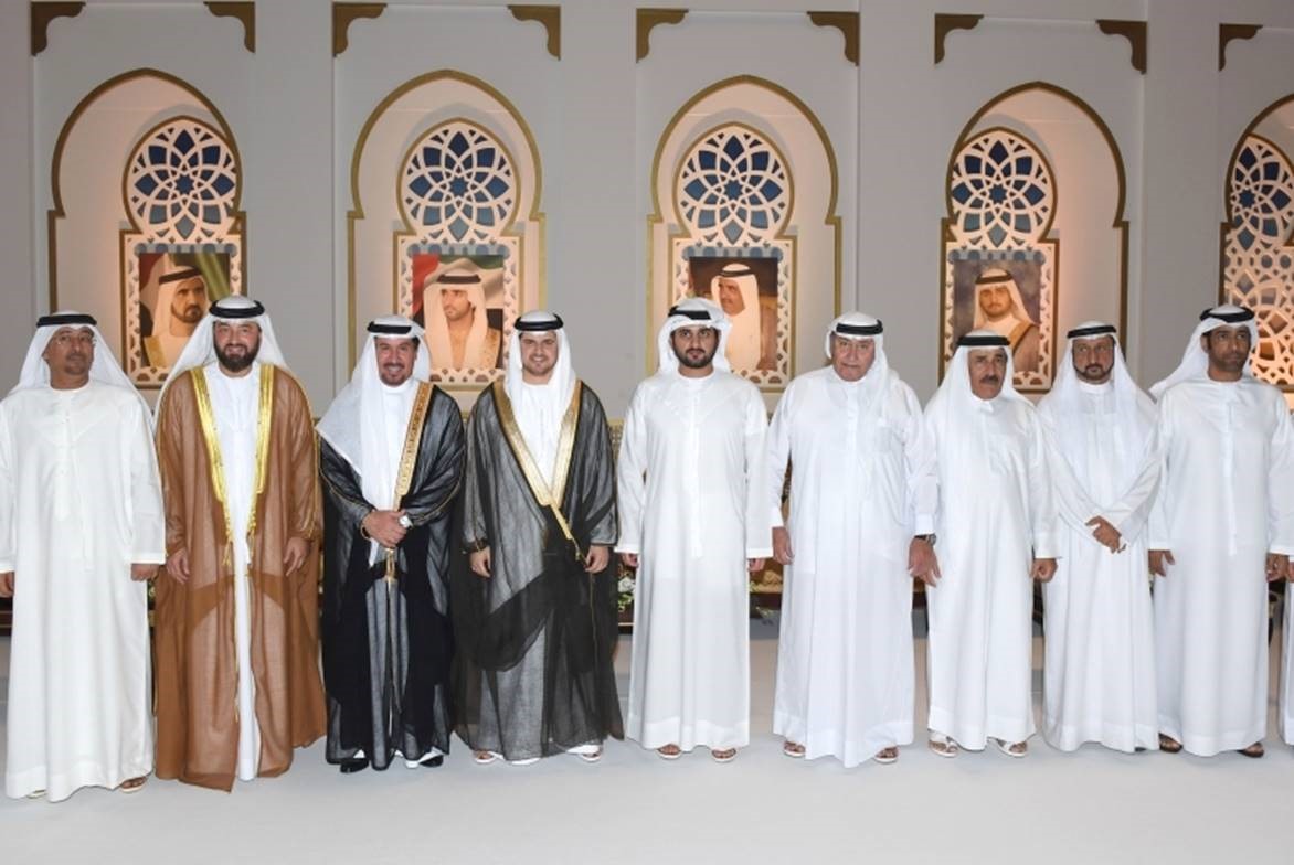 Maktoum bin Mohammed attends Al Mousa and Lootah Wedding Reception