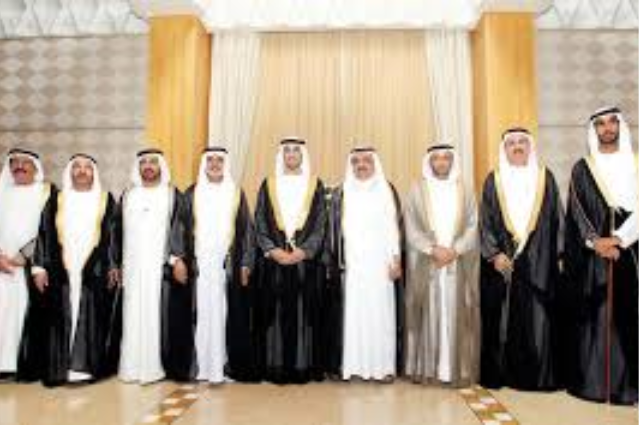 Hamdan bin Rashid attends a marriage celebration