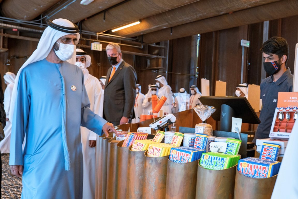 Mohammed bin Rashid tours Sustainability Pavilion and Netherlands Pavilion at Expo 2020 Dubai