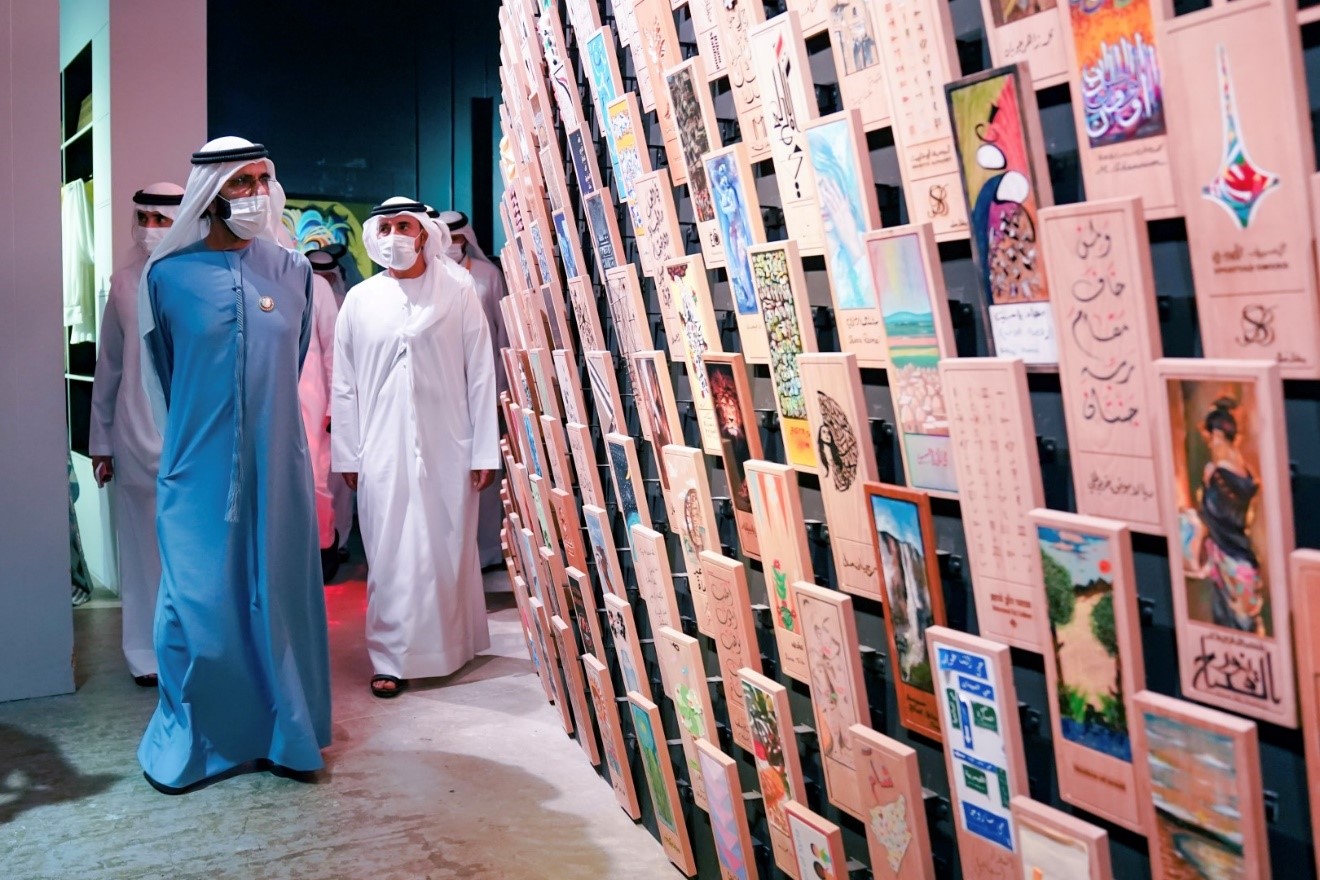Mohammed bin Rashid visits pavilions of Syria and Paraguay at Expo 2020 Dubai