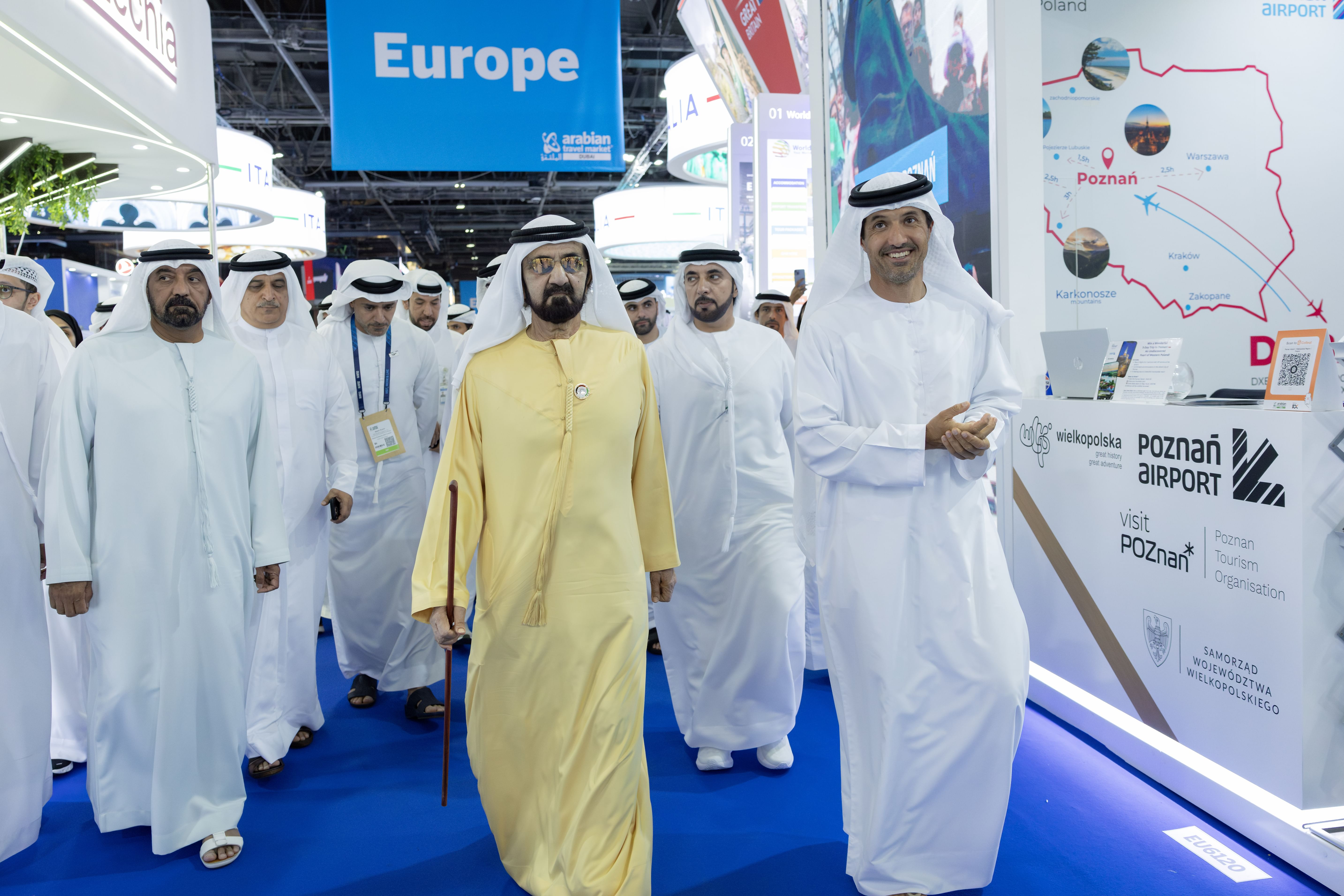 Mohammed bin Rashid visits Arabian Travel Market 2025