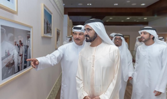 محمد بن راشد يفتتح المقر الجديد لجهاز أمن الدولة بدبي