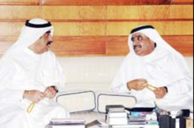 Hamdan bin Rashid receives Umm Al-Quwain Crown Prince