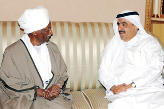 Hamdan bin Rashid receives Chairman of the Board of Trustees of the Islamic Call Organization