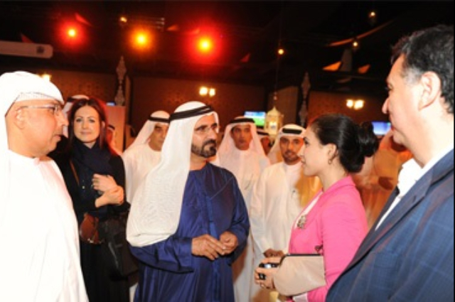 Mohammed bin Rashid attends media event