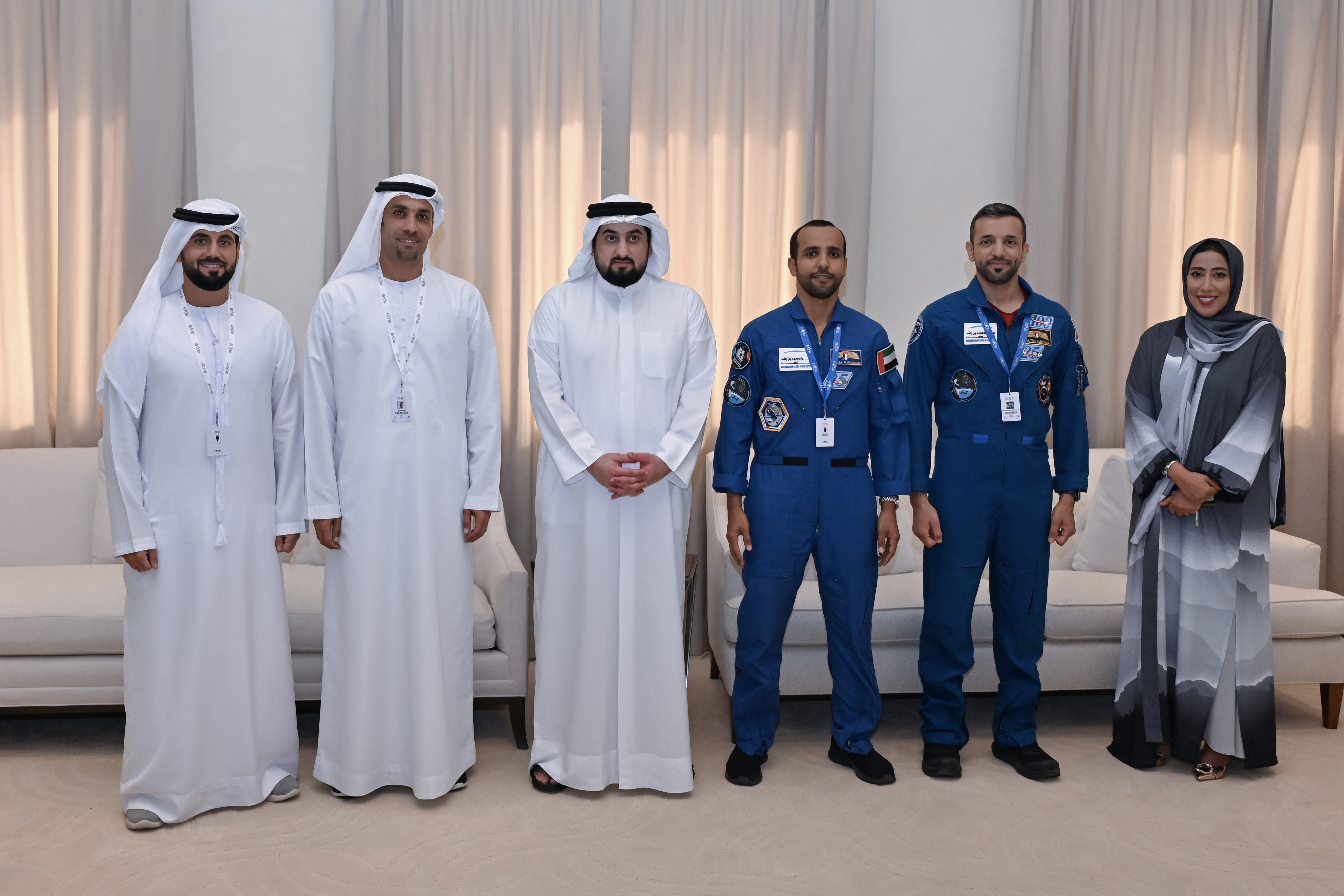 Ahmed bin Mohammed meets with Sultan Al Neyadi
