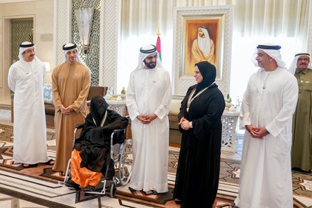 Mohammed bin Rashid honours dedicated social worker and her mother