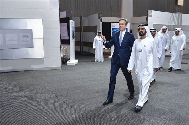 Mohammed bin Rashid attends opening session of the Annual Meeting of WEF’s Global Future Councils